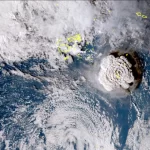 The Astounding Footage NASA Captured Of Tonga's Volcanic Eruption