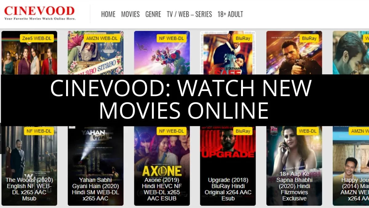 Cinevood 2022 : Cinevood Online Movies Download