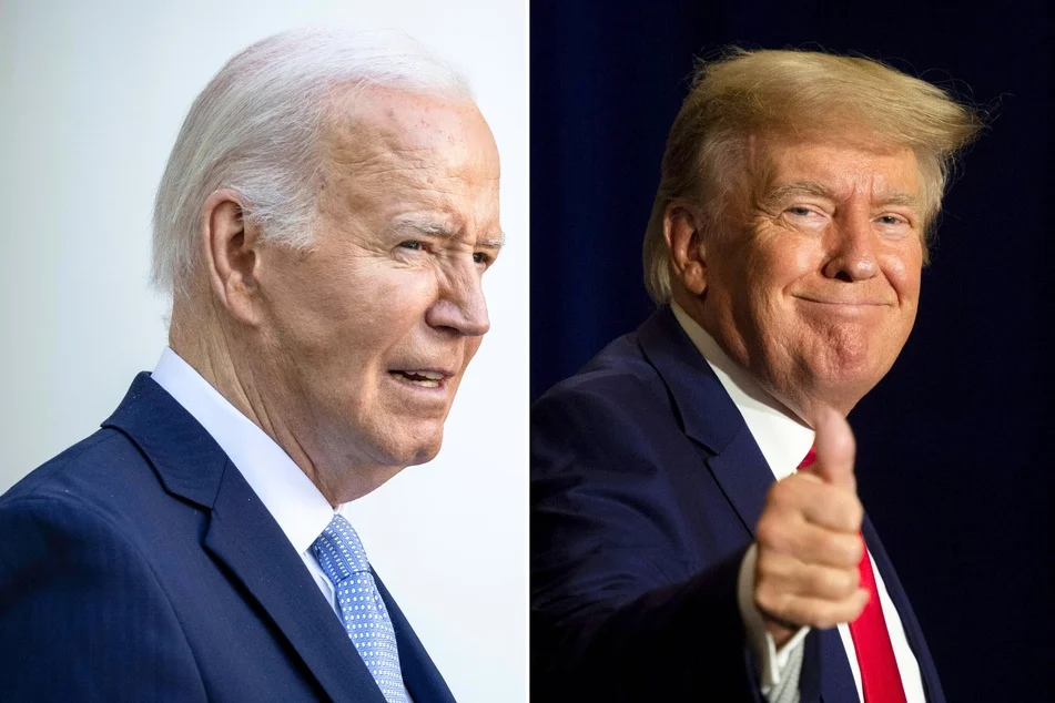 Trump tops Biden in monthly fundraising for first time of 2024 campaign